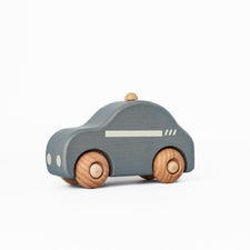 Konges Slojd Things That GO Wooden Toy Police Car Wooden Toy Police Car | Toy Police Car