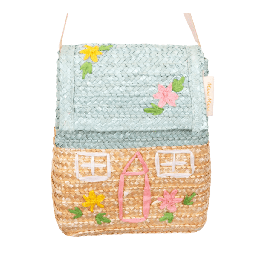 Meri Meri Dress Up Play & Accessories Cottage Straw Bag