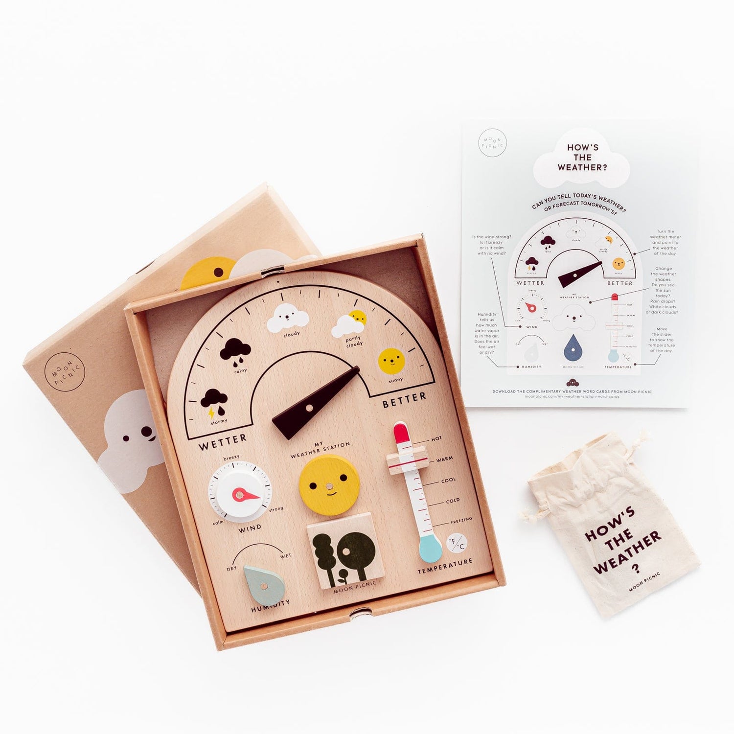 Moon Picnic Educational My Weather Station