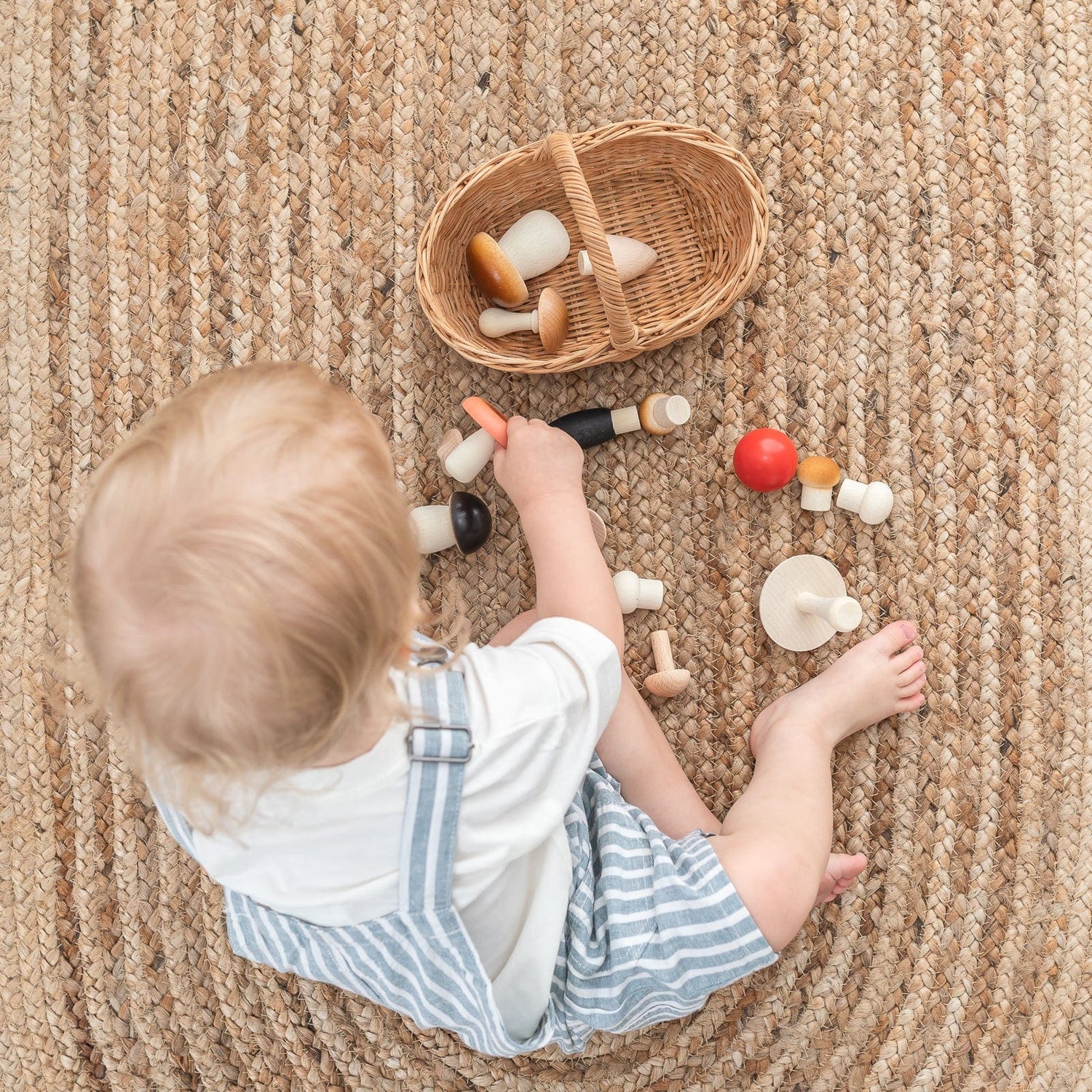 Wooden Mushroom Toys