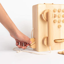Handmade Wooden Pay Phone | Wooden Toy Phone