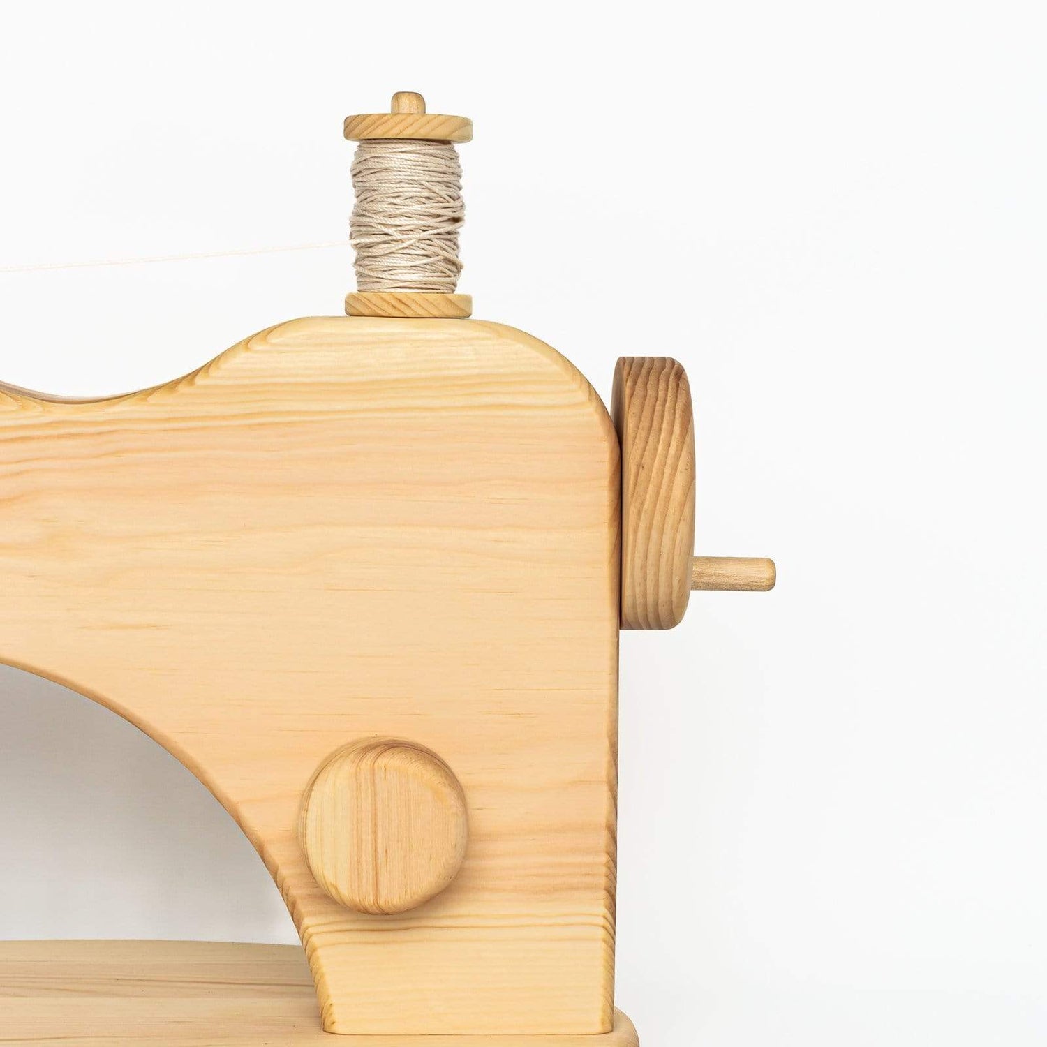 Nashe Derevce Pretend Play Handmade Wooden Sewing Machine