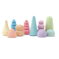 Ocamora Pretend Play Ocamora 10pc Bonsai Tree Set (Pastels)