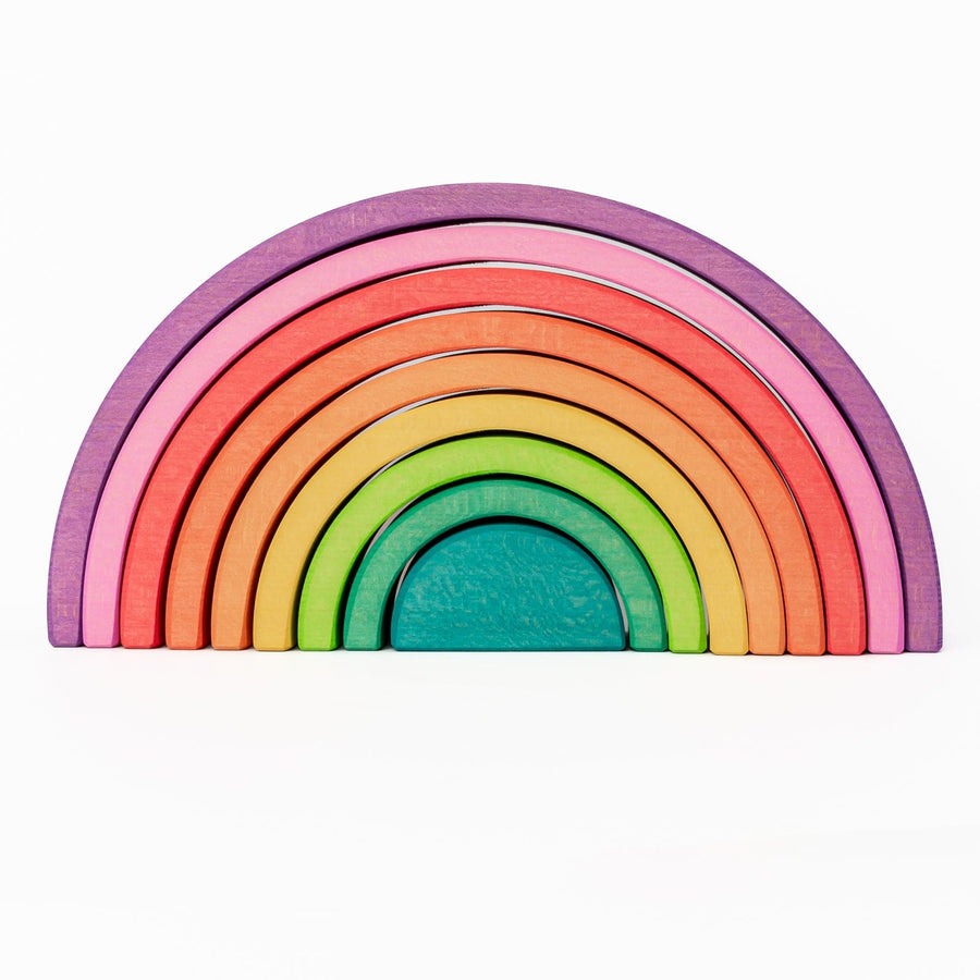 Ocamora Building & Stacking Ocamora 9pc Nesting Rainbow (Purple)