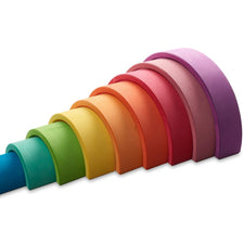 Ocamora Building & Stacking Ocamora 9pc Nesting Rainbow (Violet)