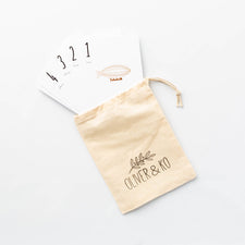Oliver & Ko Educational Hand Illustrated Number Cards (Objects)