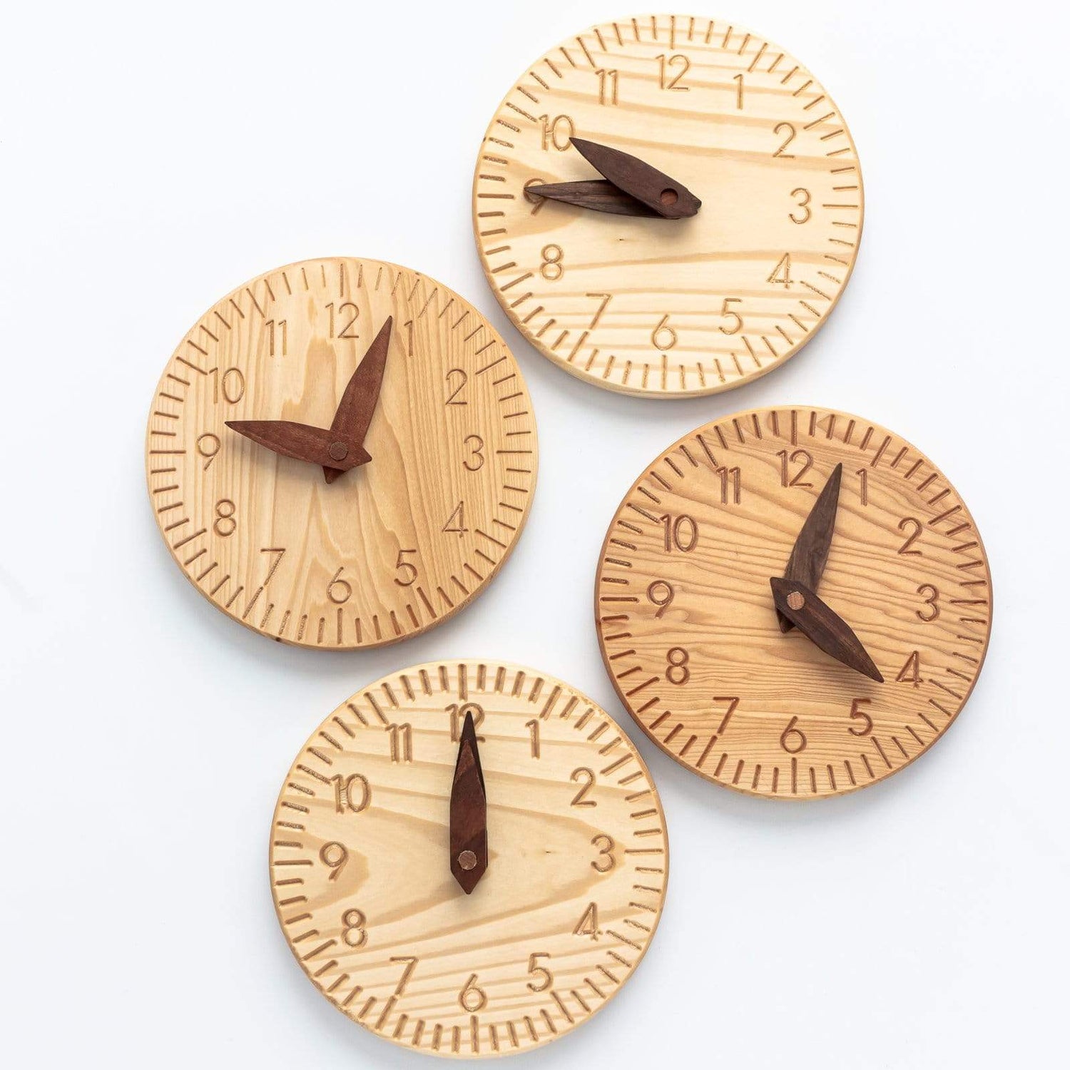 Handmade Wooden Clock | Wooden Toy Clock