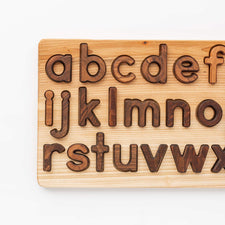 Oyuncak House Educational Wooden Alphabet Puzzle - Lowercase