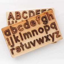 Oyuncak House Educational Wooden Alphabet Puzzle - Lowercase