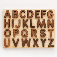 Oyuncak House Educational Wooden Alphabet Puzzle (Uppercase)