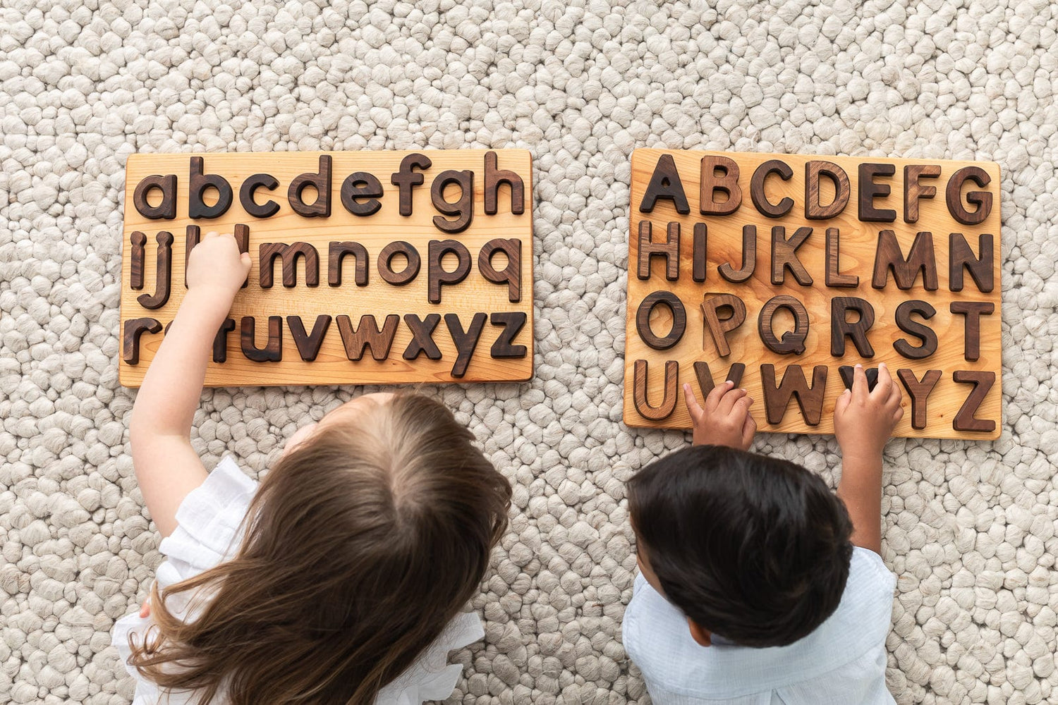 Wooden Alphabet Puzzle (Uppercase) | Alphabet Jigsaw Puzzle