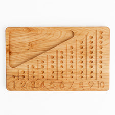 Oyuncak House Educational Wooden Counting Abacus Tray