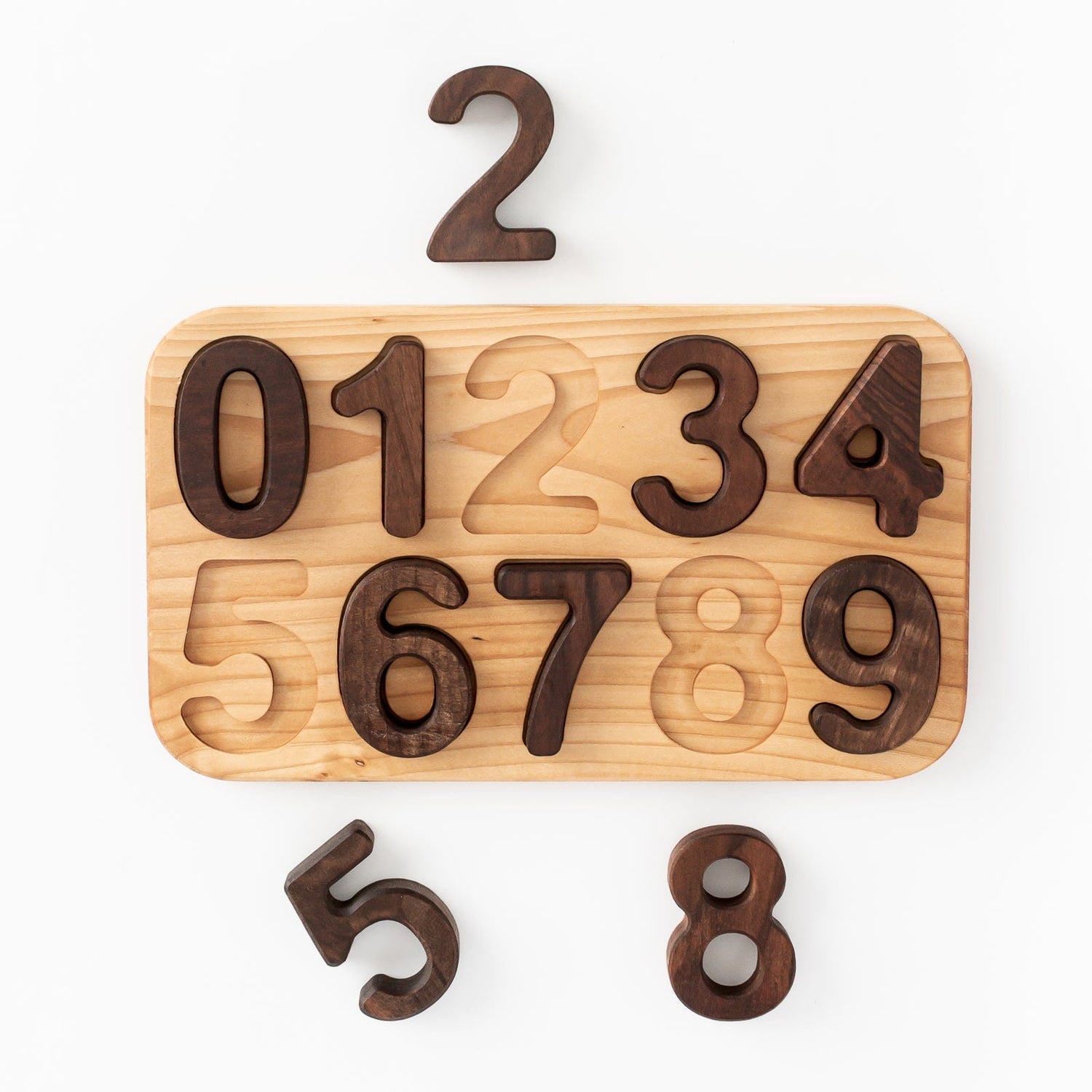 Oyuncak House Educational Wooden Number Puzzle