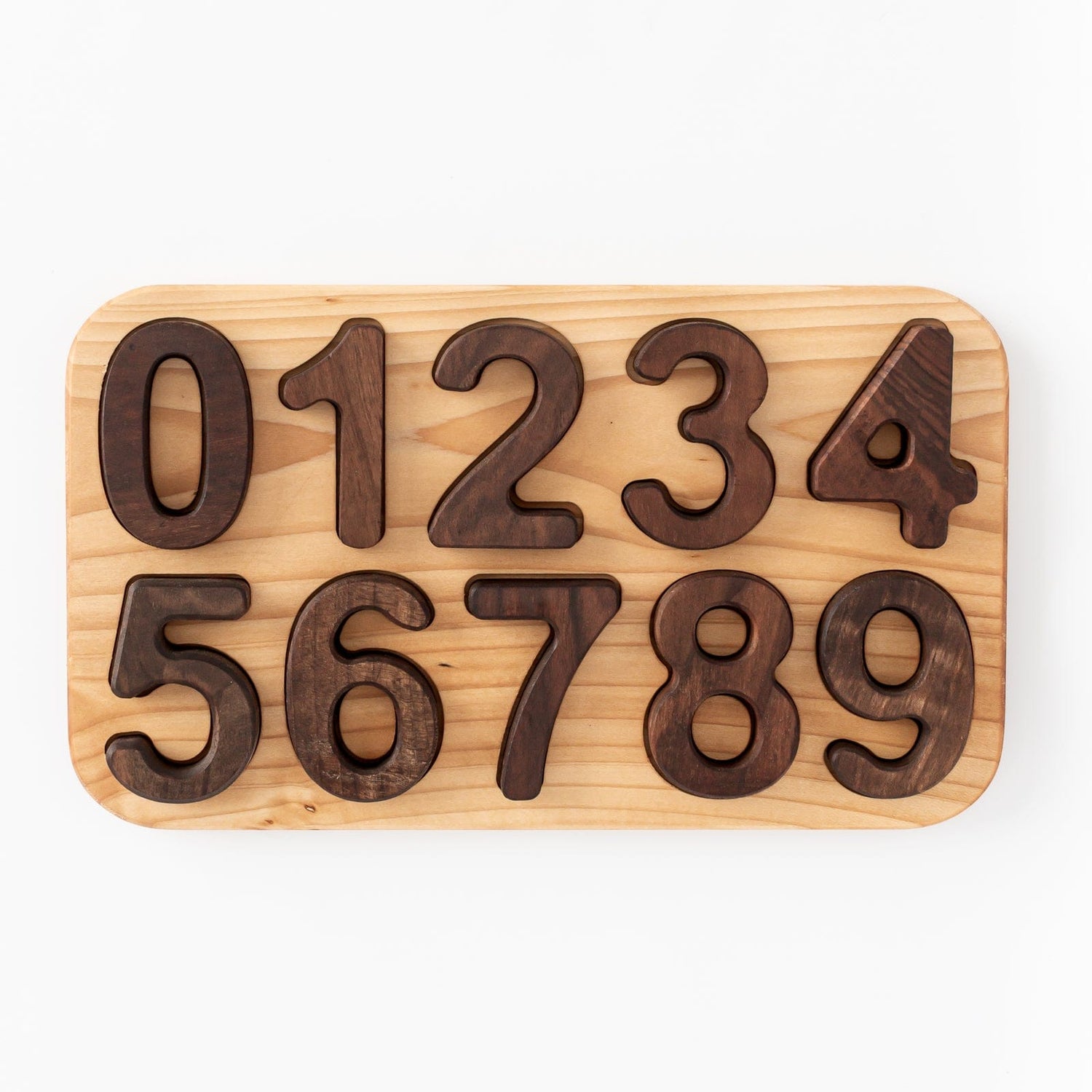 Oyuncak House Educational Wooden Number Puzzle