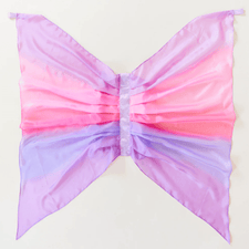 Sarah's Silks Dress Up Play Dress-Up Fairy/Butterfly Wings (Blossom-Pink & Purple)