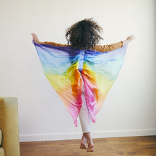 Sarah's Silks Dress Up Play Dress-Up Fairy Wings (Rainbow)