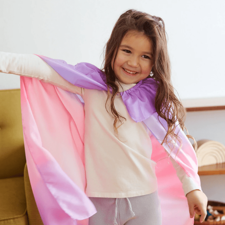 Sarah's Silks Dress Up Play Dress-Up Silk Play Cape (Blossom)