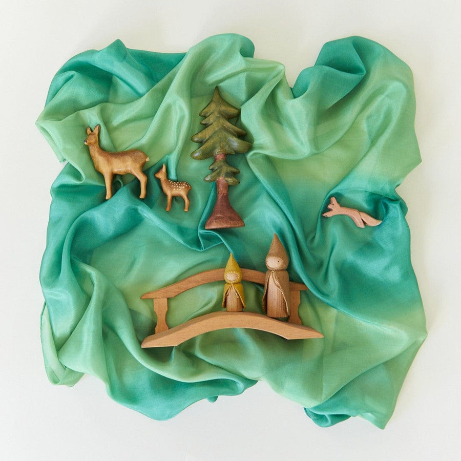 Sarah's Silks Play Silks Earth Play Silk - Forest