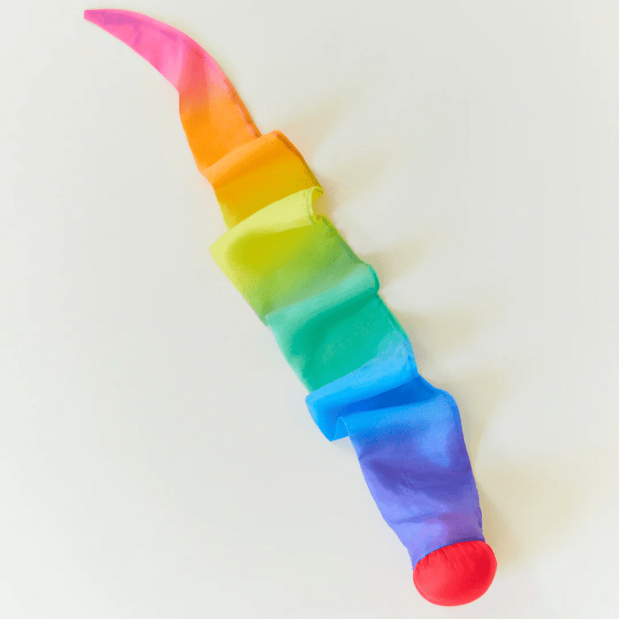 Sarah's Silks Things That GO Silk Skytail (Rainbow)