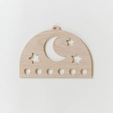 Sarah's Silks Dress Up Play Wooden StaRry Night Wall Display for Playsilks & Cloths