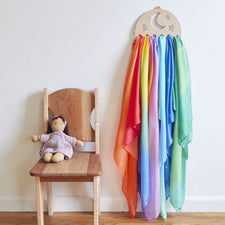 Sarah's Silks Dress Up Play Wooden StaRry Night Wall Display for Playsilks & Cloths