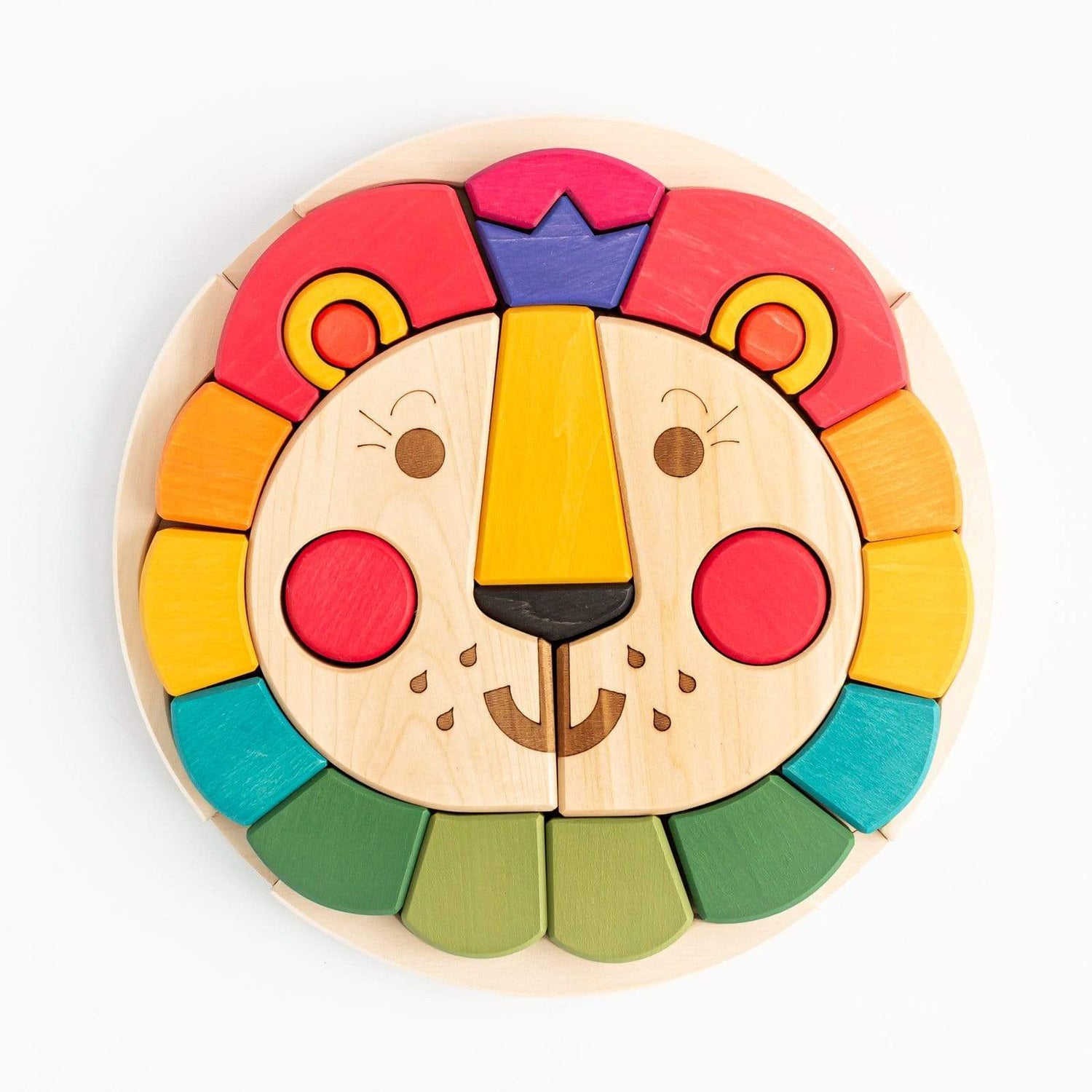 Skandico Puzzle Handmade Wooden Holiday Lion Puzzle
