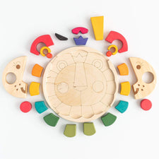 Skandico Puzzle Handmade Wooden Holiday Lion Puzzle