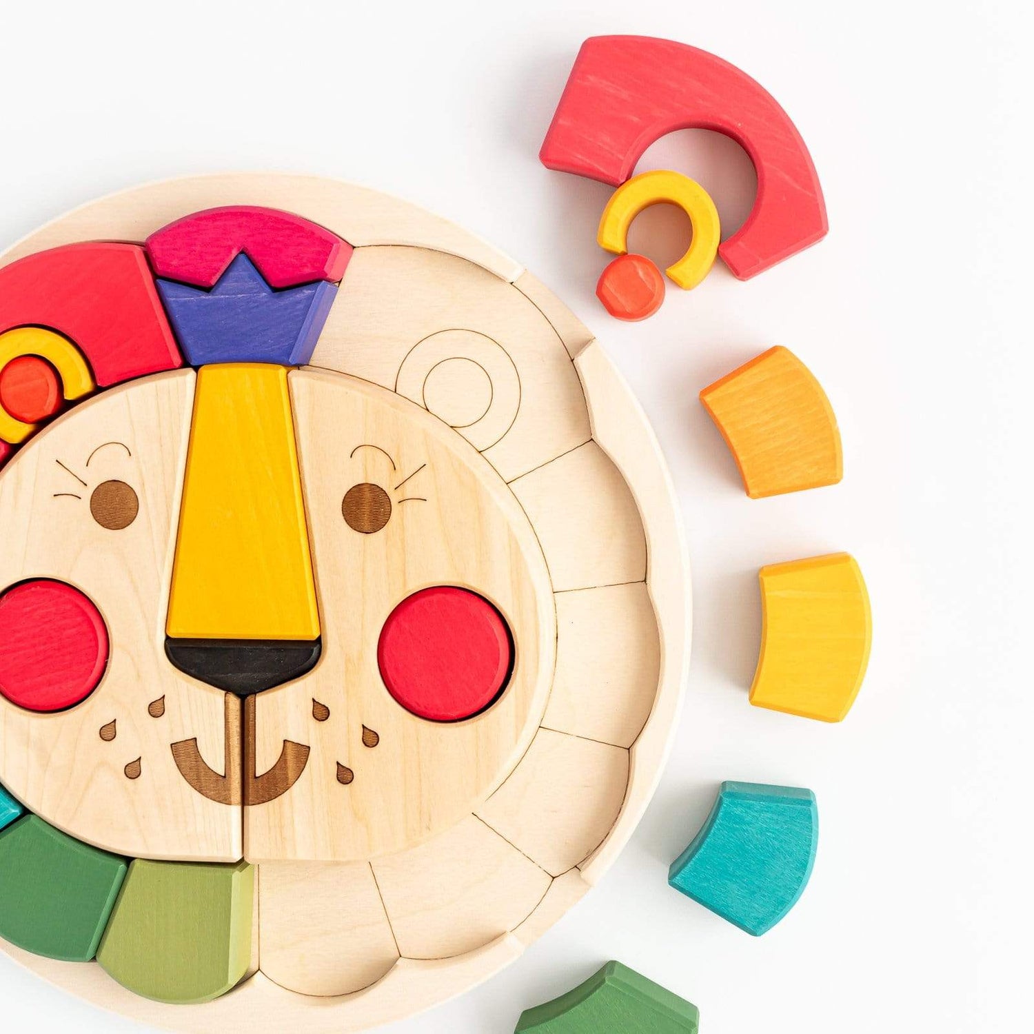 Skandico Puzzle Handmade Wooden Lion Puzzle