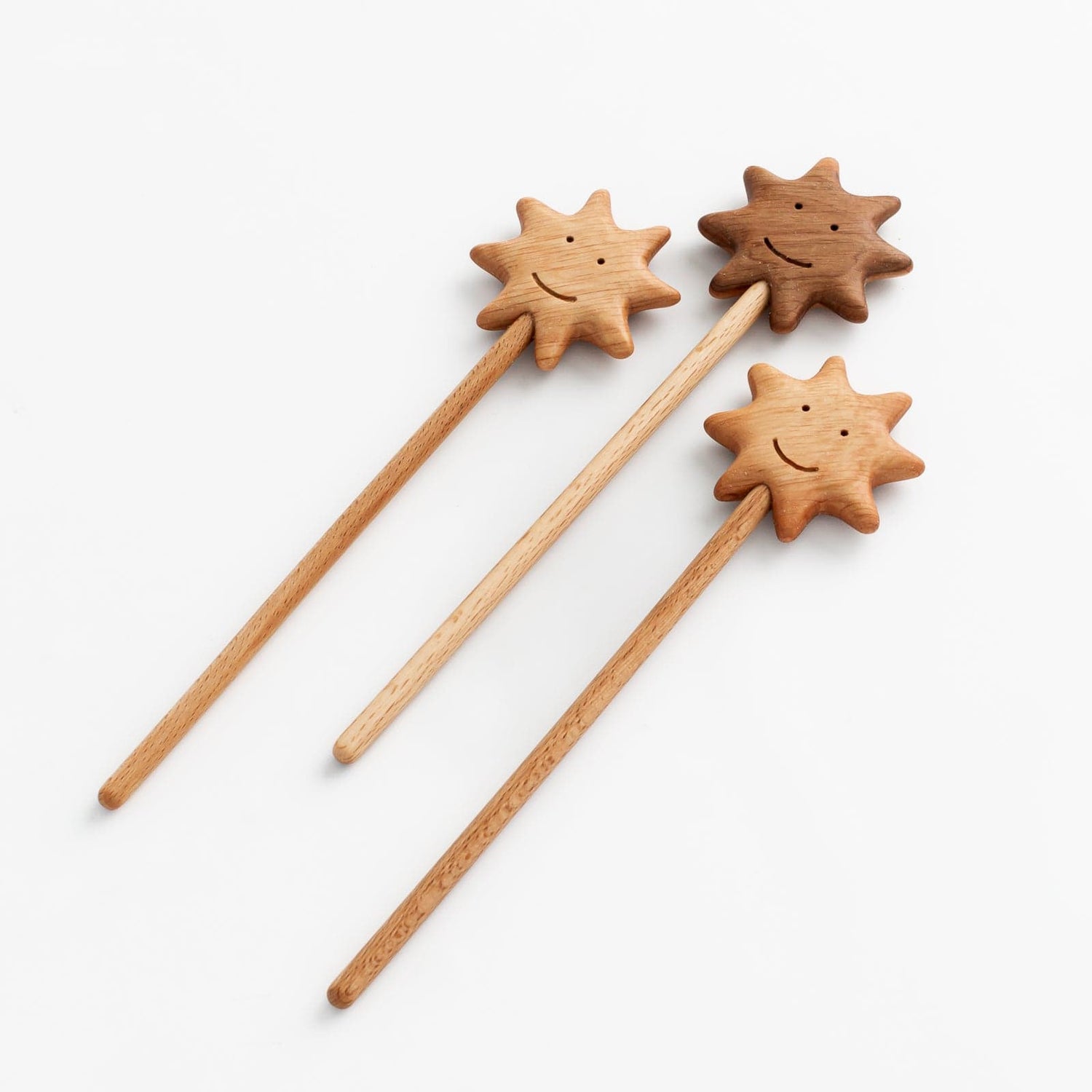 Handmade Wooden Magic Sun Wand