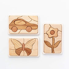 Tateplota Puzzle Butterfly Handmade Wooden Mosaic Puzzle (Butterfly)