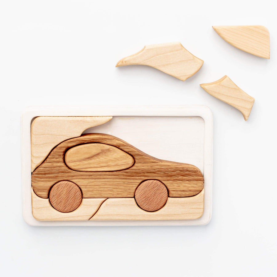 Tateplota Puzzle Car Handmade Wooden Mosaic Puzzle (Car)