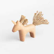 Tateplota Wooden Toys Handmade Wooden Unicorn