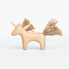 Tateplota Wooden Toys Handmade Wooden Unicorn