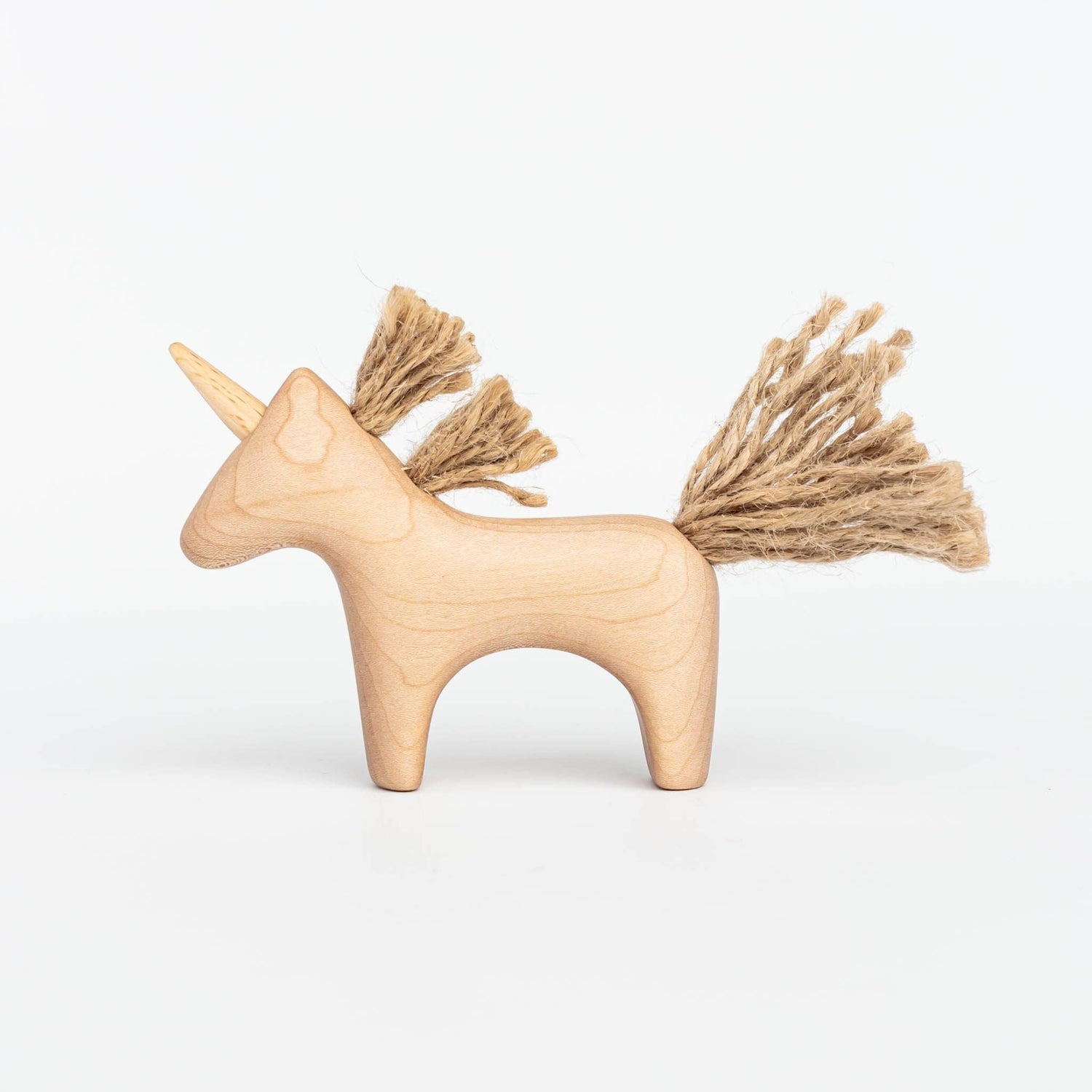 Tateplota Wooden Toys Handmade Wooden Unicorn