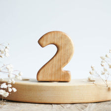Tiny Fox Hole Celebration Rings Birthday/Celebration Ring Decoration - Number 2