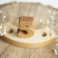Tiny Fox Hole Celebration Rings Birthday/Celebration Ring Decoration - Number 5