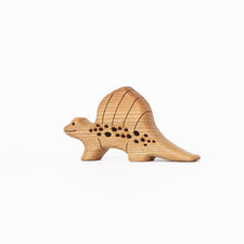 Tiny Fox Hole Wooden Animals Handmade Wooden Dimetrodon Toy