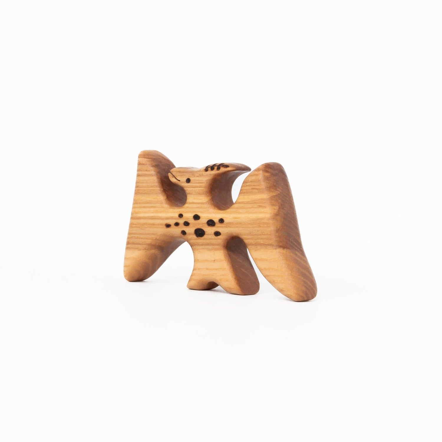 Tiny Fox Hole Wooden Animals Handmade Wooden Pterodactyl Toy