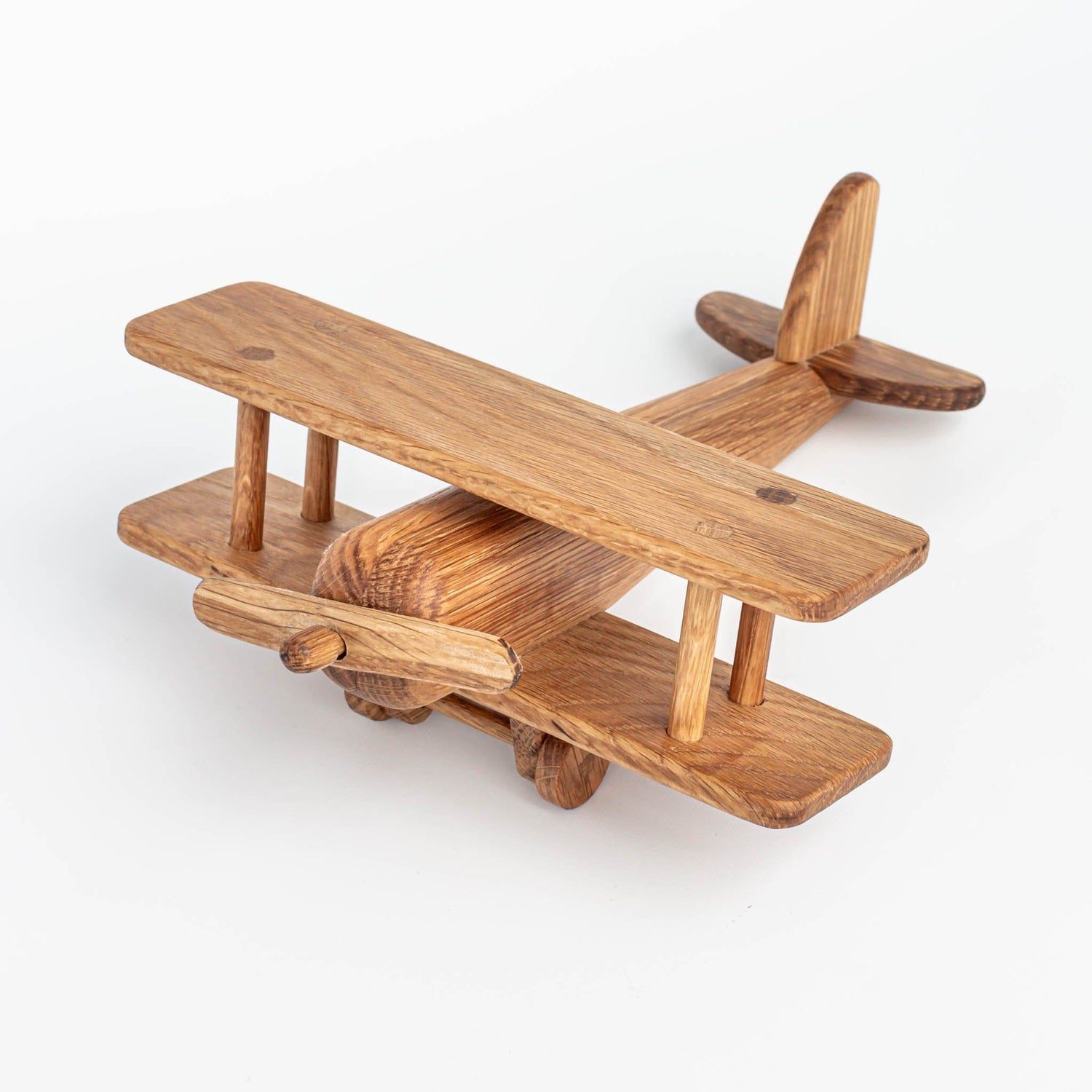 Toto Toys Wooden Toys Handmade Wooden Propeller Airplane