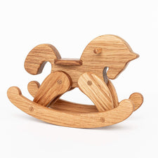 Toto Toys Wooden Toys Handmade Wooden Rocking Horse