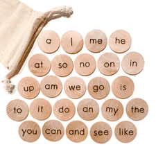 Tree Fort Toys Educational Kindergarten Sight Word Discs (Set of 25)