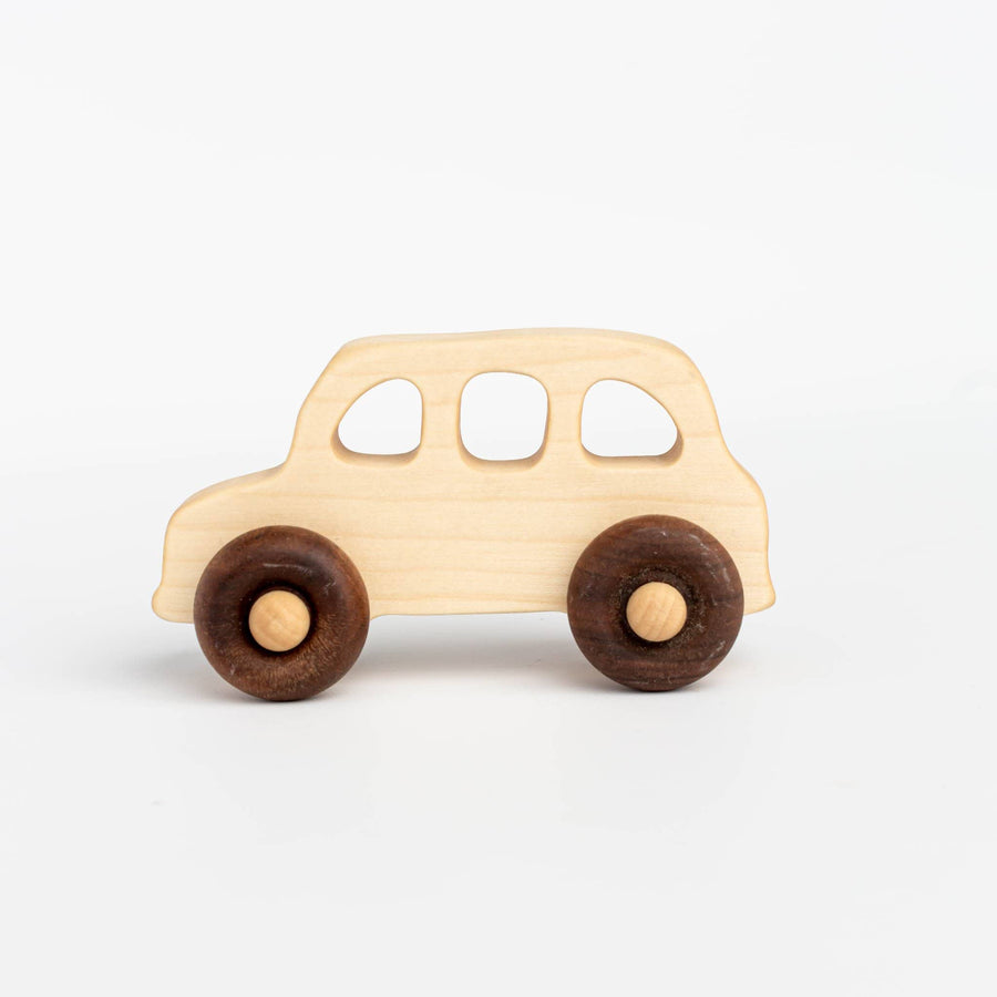 Wooden Story Things That GO Handmade Wooden Toy Car (English Taxi)