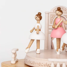 Wooderful Life Music Boxes Wooden Ballerina Music Box