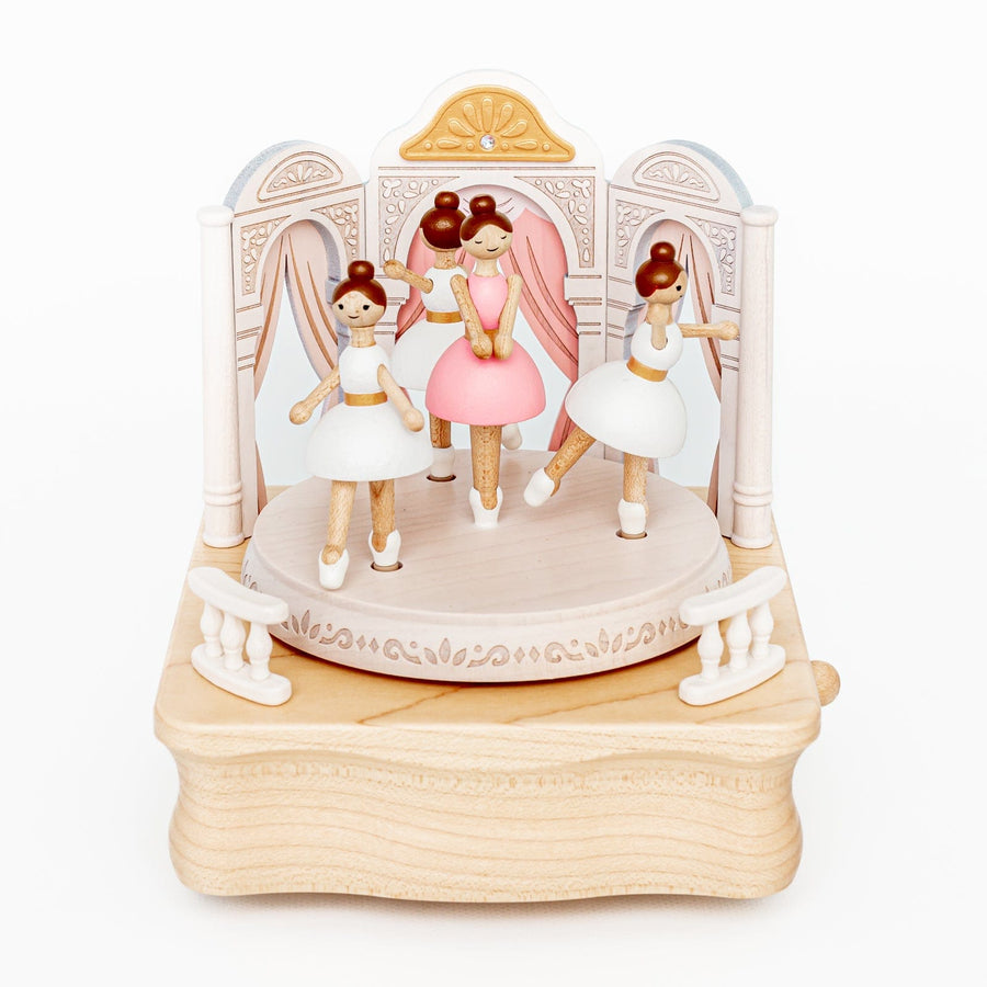 Wooderful Life Music Boxes Wooden Ballerina Music Box