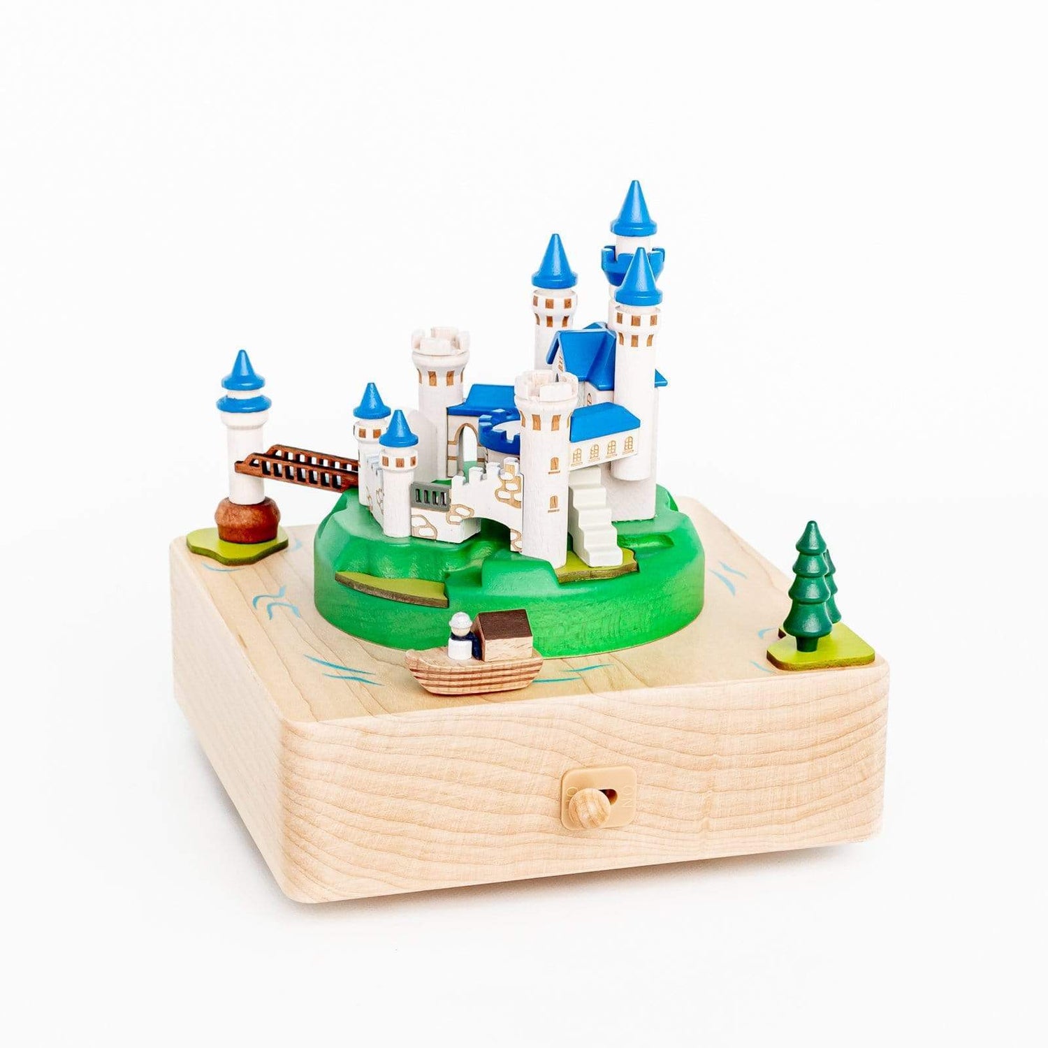 Wooderful Life Music Boxes Wooden Forest Castle Music Box