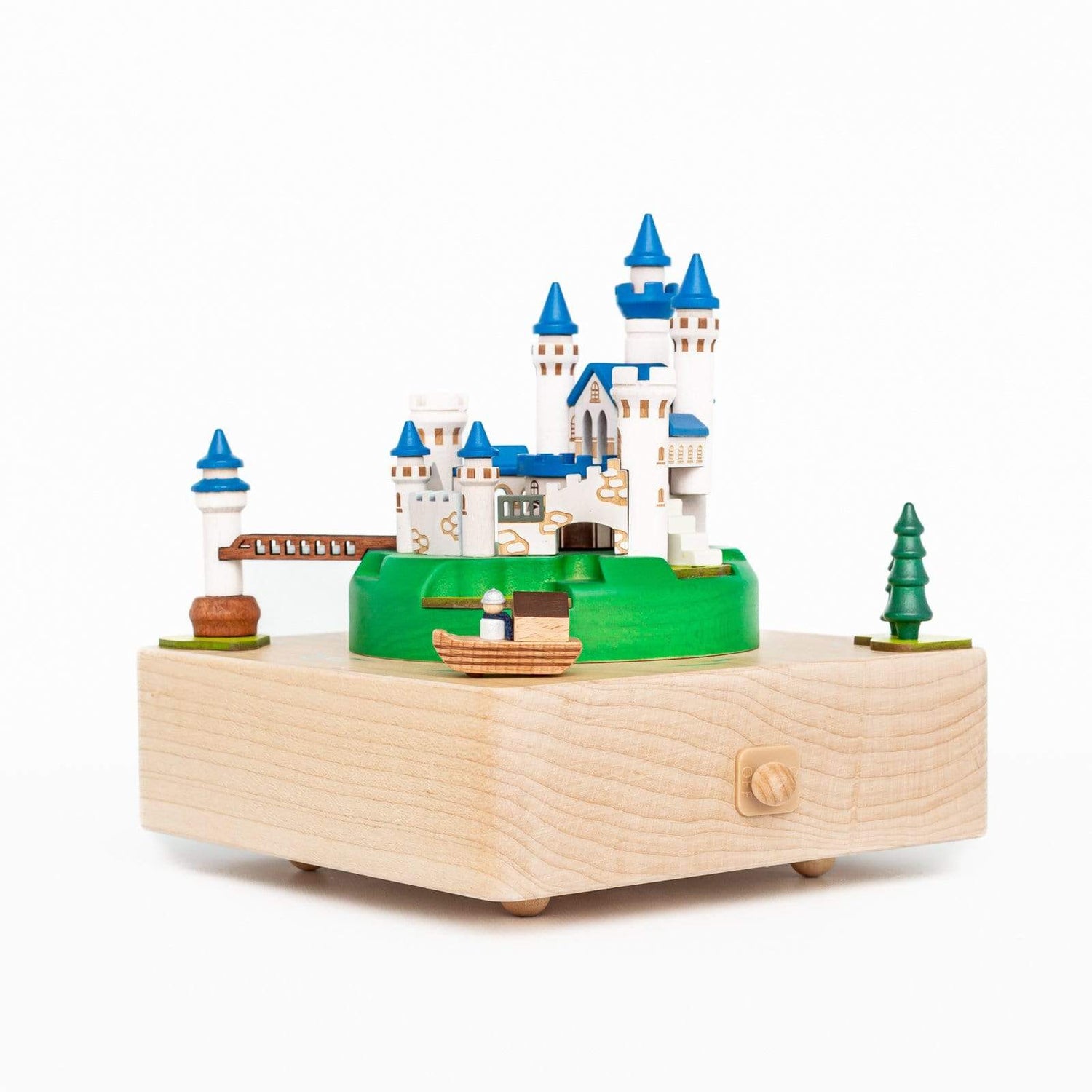 Wooderful Life Music Boxes Wooden Forest Castle Music Box