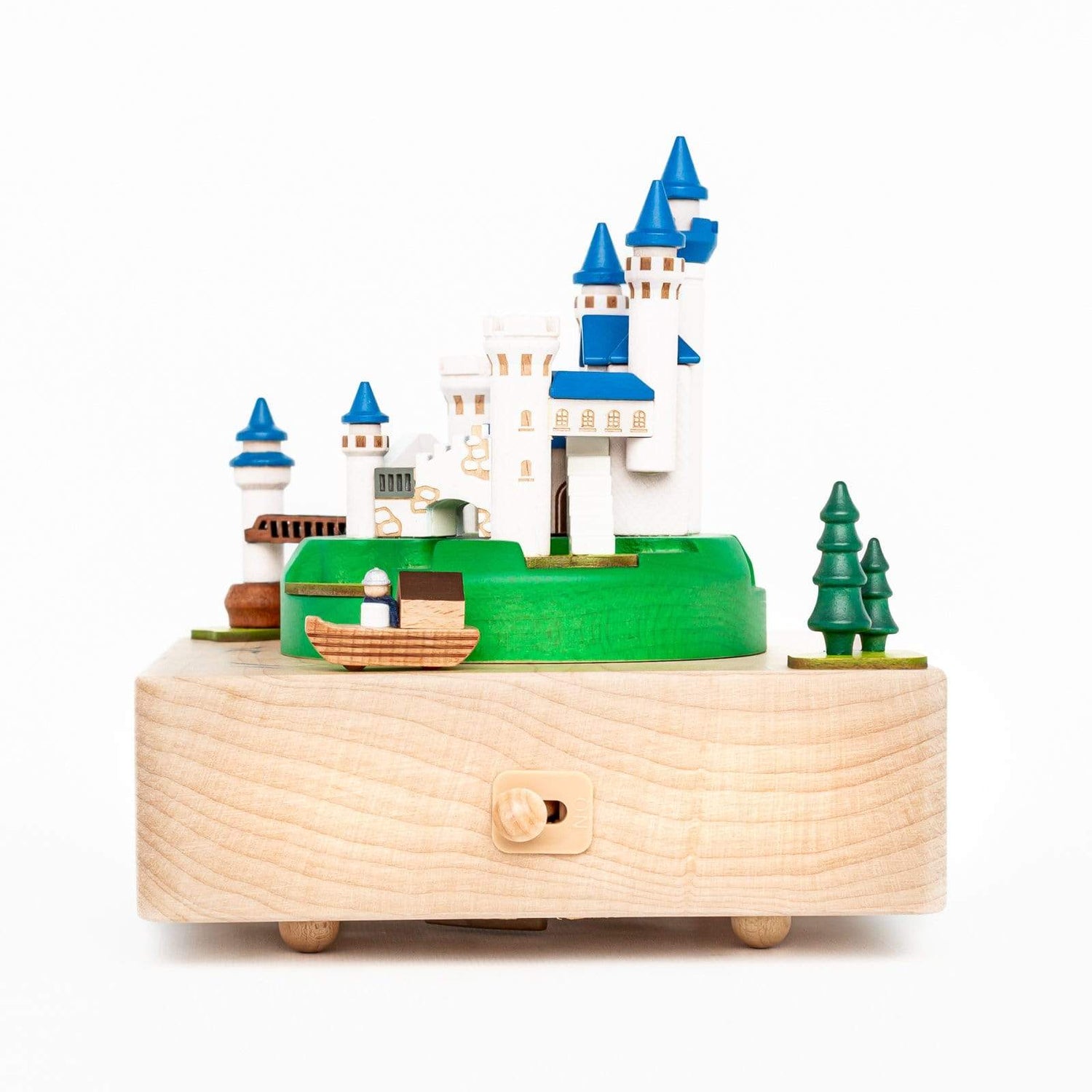 Wooderful Life Music Boxes Wooden Forest Castle Music Box