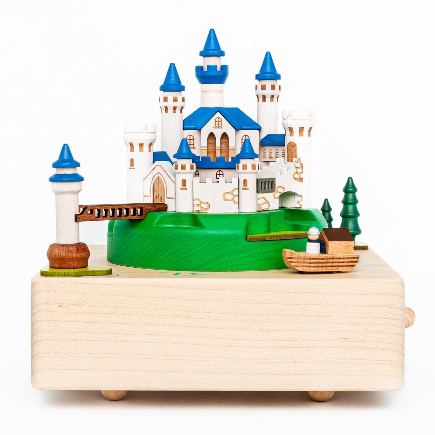 Wooderful Life Music Boxes Wooden Forest Castle Music Box