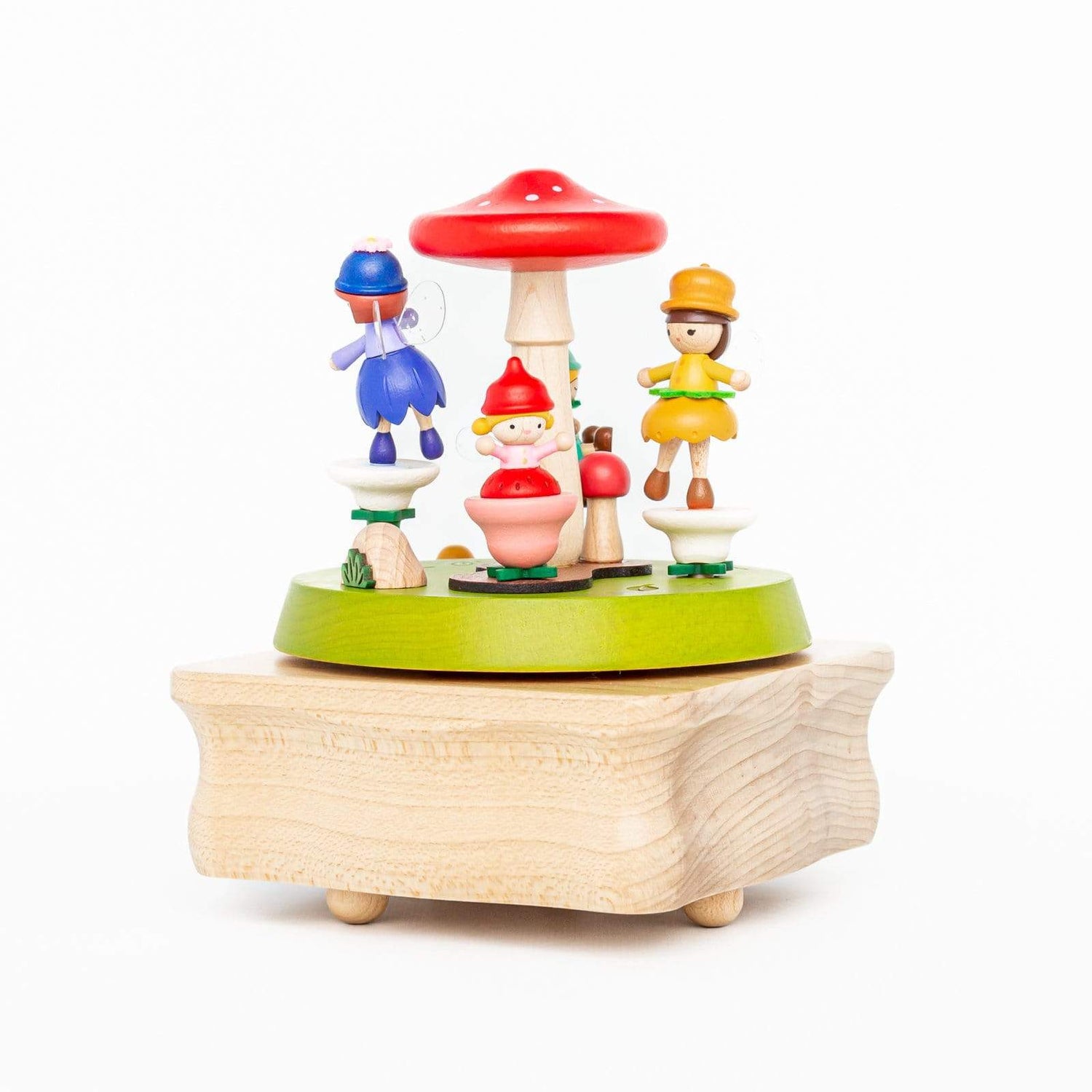 Wooderful Life Music Boxes Wooden Mushroom & Fairy Music Box