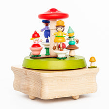 Wooderful Life Music Boxes Wooden Mushroom & Fairy Music Box